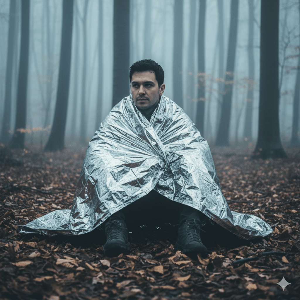 Nooddeken 130x210cm – Thermisch & Waterdicht